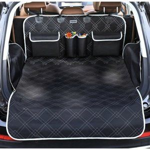 BRONZEMAN- Pet Heavy Duty Backseat Protector Prevents Hair, Dirt & Scratches